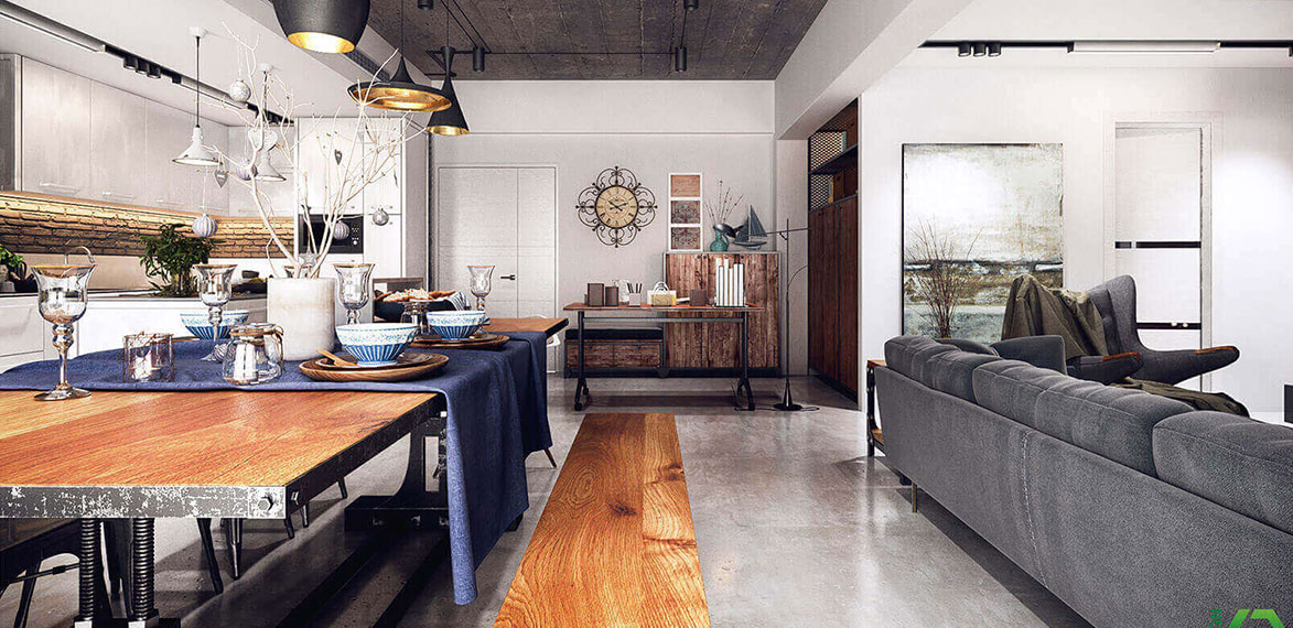 Interior showroom